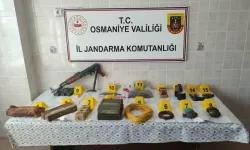 Jandarma Operasyonunda Patlayıcı Madde, Silah Ve Mühimmat Ele Geçirildi