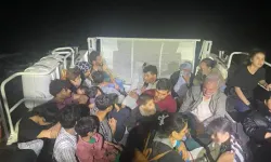Çanakkale'de 37 Kaçak Göçmen İle 2 Organizatör Şüphelisi Yakalandı