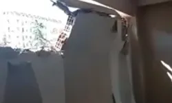 Avcılar’da Koltukta Uzandığı Sırada İş Makinesi Dairenin Duvarını Yıktı