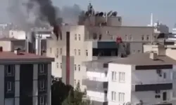 Batman'da Çatı Katındaki Dairede Çıkan Yangın Söndürüldü
