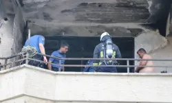 Alanya'da 4 Katlı Binadaki Yangında 3 Çocuk Dumandan Etkilendi