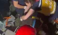 Osmaniye’de TIR Dorsesine Çarpan Çekici Devrildi: 1 Yaralı