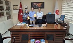 Erbaa İlçe Müftülüğünden Veda Eden Görevlilere Plaket Takdim Edildi
