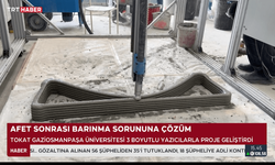 Afetzedeler İçin 3D Yazıcılar Devrede: Togü’den Enkaz Atıklarıyla Hızlı Barınak Projesi
