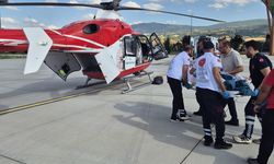 Tokat'tan Konya'ya Helikopter Ambulansla Başarılı Hasta Nakli