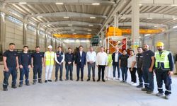 Vali Köklü ve Başkan Yazıcıoğlu’ndan OSB’de Üretim Tesisine Ziyaret