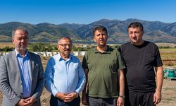 Milletvekili Beyazıt ve İl Başkanı Dizer Artova Sulama Projesini İnceledi