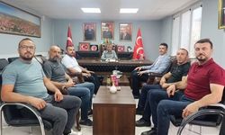 Erbaa Esnaf Ve Sanatkarlar Odası’ndan Mhp İlçe Başkanı Cemal Kale’ye Ziyaret