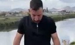 Suya Düşen Manda Yavrusunu Kurtardı; O Anlar Kamerada