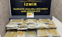 İzmir'de 29 Kilo 800 Gram Skunk Ele Geçirildi