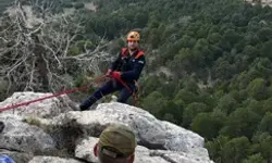 Dağda Mahsur Kalan Oğlaklar Kurtarıldı