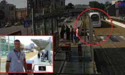 Raylara Atlayan Küçük Kızı Tişörtünden Çekerek Kurtardı