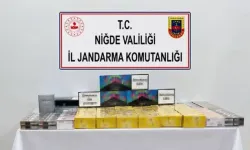 Niğde'de Kaçak Sigara Operasyonu