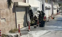 Avcılar'da Depo Olarak Kullanılan Garajda Yangın