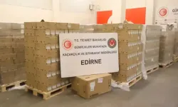 Kapıkule Gümrük Kapısı'nda 79 Bin 790 Serum Ve İnfüzyon Seti Ele Geçirildi