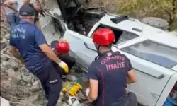 Uçuruma Yuvarlanan Otomobilin Sürücüsü Öldü