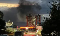 Limanda Park Halindeki Kamyonette Yangın Çıktı