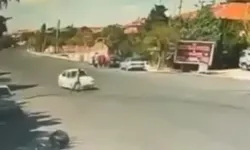 Yolun Karşısına Geçerken Otomobilin Çarptığı Engelli Yaralandı