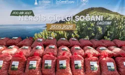 Karaburun'da Üreticilere 300 Bin Nergis Soğanı Desteği
