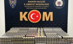 Mardin’de 5 Bin Paket Kaçak Sigara Ele Geçirildi; Gözaltı