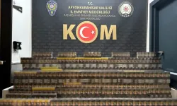 Afyonkarahisar’da Kaçak Sigara Operasyonu