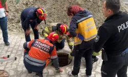 Avcılar’da Rögara Düşen Kadını İtfaiye Kurtardı