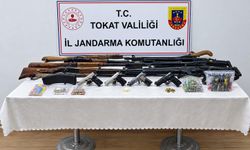 Erbaa’da Silah Ve Uyuşturucu Operasyonu: 15 Farklı Adrese Eş Zamanlı Baskın