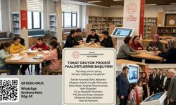 Tokat’ta Kitap Seferberliği: "Tokat Okuyor" Projesi Z Kütüphane Merkezli Başlıyor