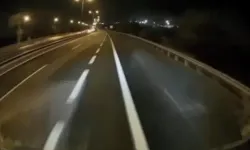 Silivri'de TIR İle Otomobilin Çarpıştığı Kaza Kamerada