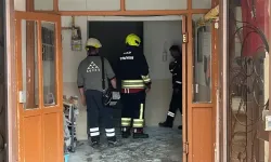 Apartmanın Girişindeki Elektrik Panosunda Çıkan Yangın Söndürüldü
