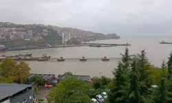 Zonguldak'ta Yağmur Sonrası Denizin Rengi Değişti