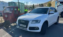 Üç Tekerli Motosiklet Ciple Çarpıştı: 1 Yaralı