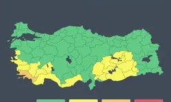 Muğla İçin 'Turuncu', 18 İl İçin 'Sarı' Kodlu Uyarı