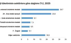 Sanayi Sektörü 1,7 Milyon Terajul Enerji Tüketti