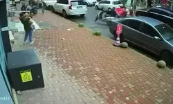 Çekmeköy'de Aküsü Değiştirilen Motosiklet Hareket Etti; Yardım Ederken Yere Düştü