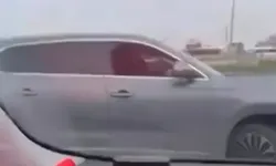 Başakşehir’de Trafikte Tartışan 2 Sürücü Kamerada