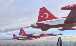 Türk Yıldızları'nın Gözünden Selamlama Uçuşu