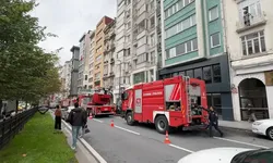 Şişli’de Tadilat Halindeki Binada Çıkan Yangın Söndürüldü