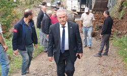 Başkan Hünerci Kelcenli Mezrası’ndaki Yol Çalışmalarını İnceledi