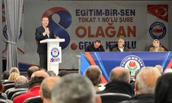Eğitim-Bir-Sen Tokat 1 No’lu Şube'nin 8. Olağan Genel Kurulu’nda Şaban Ceylan Güven Tazeledi