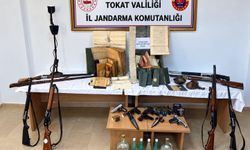 Tokat’ta Silah Ve Tarihi Eser Operasyonu