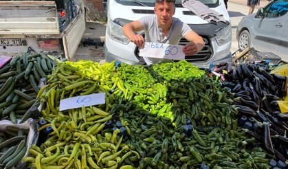 Erbaa Cumartesi Pazarında Yaz Bereketi: Fiyatlar Düştü, Tezgahlar Şenlendi