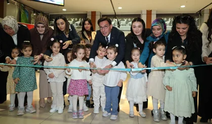 Tokat Belediyesi’nden Çocuklara Sanat Desteği: Ebru Sergisi Açıldı