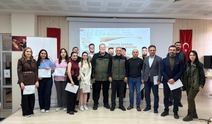 Turhal'da M.Y.O öğrencilerine “Orman Yangın Gönüllüsü Eğitimi”