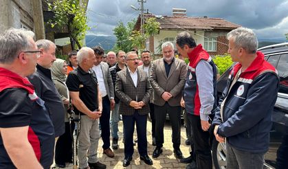 Tokat Milletvekili Beyazıt Sel Bölgesinde İncelemelerde Bulundu
