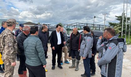 Vali Abdullah Köklü’den Turhal OSB’de Kritik İnceleme: Taşkın Riskine Karşı Teyakkuz