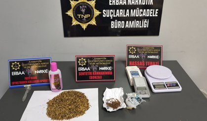 Erbaa`da Uyuşturucu Operasyonu: 3 Gözaltı