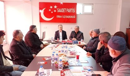 Saadet Partisi Erbaa’da Kongre Heyecanı
