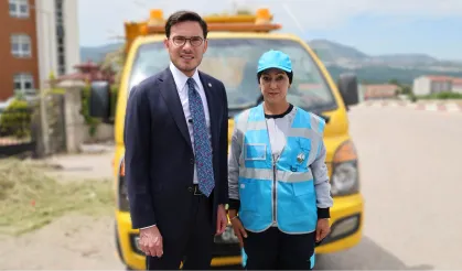 Tokat Belediyesi’nin Çöp Taksi Hizmetinde Bir İlk: Direksiyon Başında Kadın Sürücü