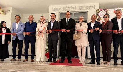 Halk Eğitimi Merkezi'nden Göz Kamaştıran Sergi: El Emeği Eserler Görücüye Çıktı